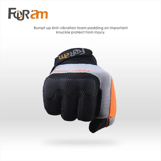 1Pair Work Gloves Men & Women, Utility Mechanic Working Gloves High Dexterity Touch Screen For Multipurpose,Excellent Grip