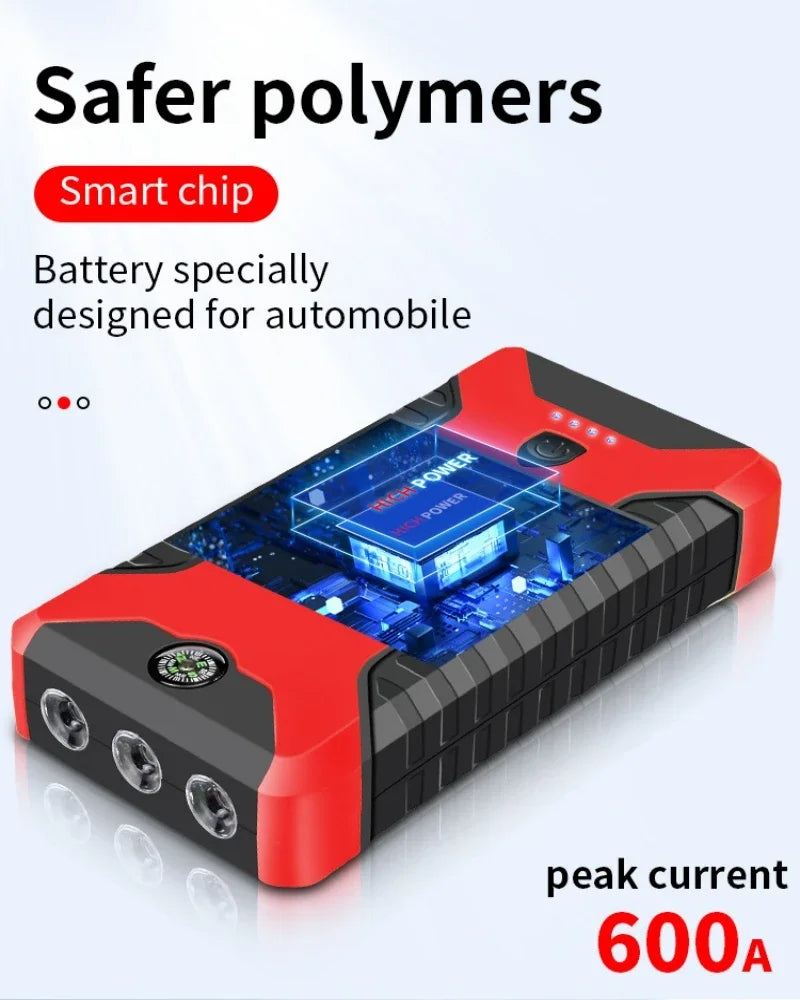 Portable Car Battery Starter Auto Jump Starter 99800mAh 12V Petrol Diesel Car Emergency Booster Start Power Supply for Cars