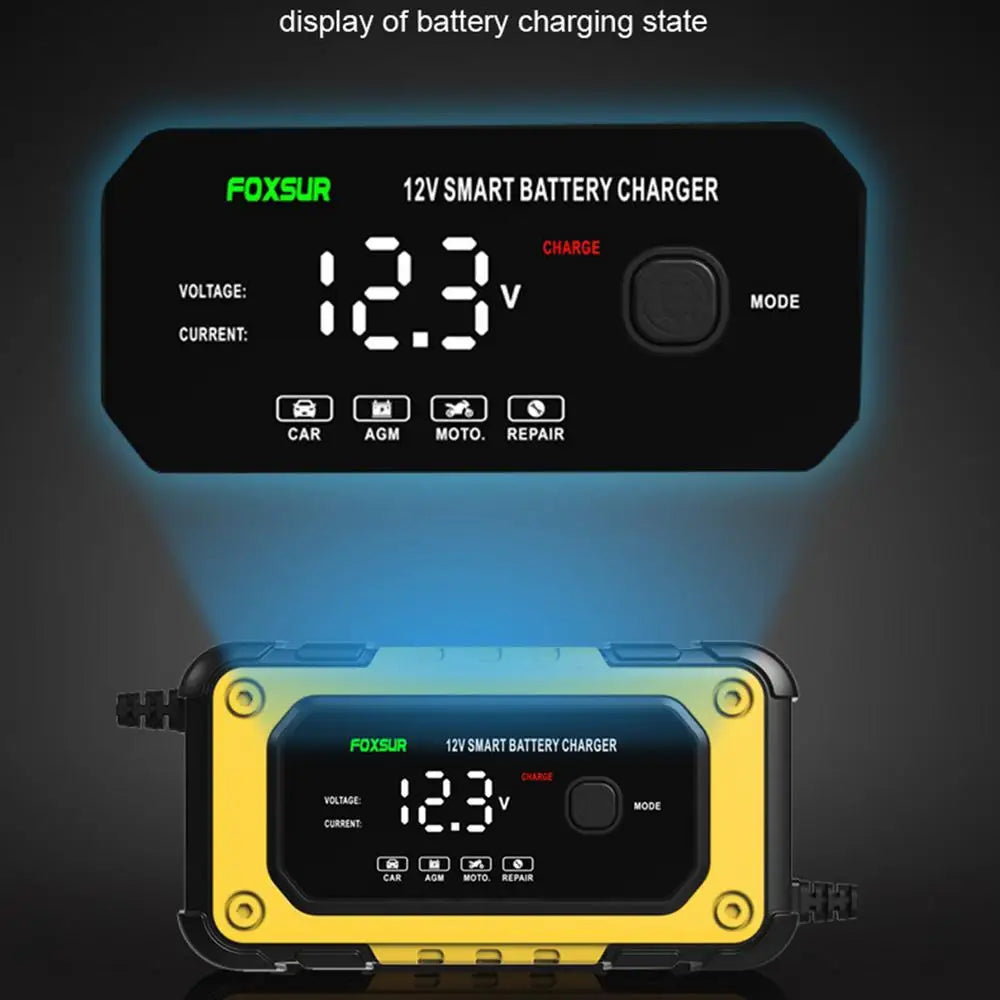 Car Battery Jump Starter Portable Jump Starter For Car Powerful Device With LCD Screen 12V For Automobile Truck Motorcycle